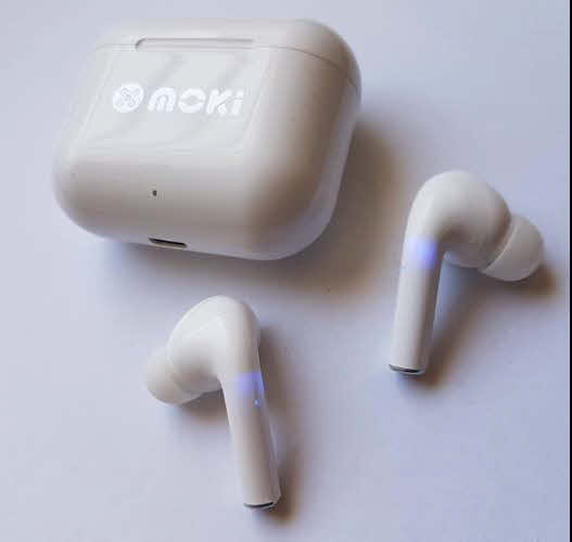 MokiPods Wireless Earphones - White