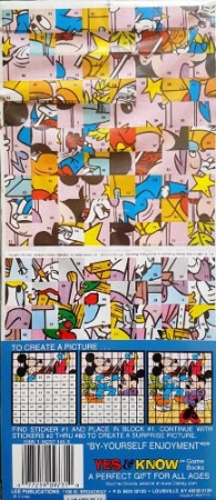 disney jumbled picture puzzles - rear