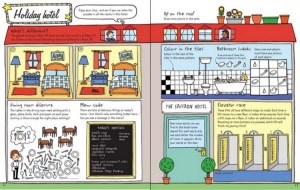 holiday activity book - page example 2