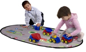miniland traffic mat - plenty of room
