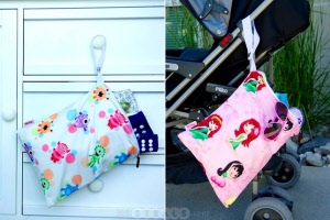 hang a Nuby Wet Bag anywhere