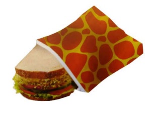 nuby reusable snack bag - great reusable sandwich bag