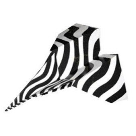 paper aeroplane-example black and white
