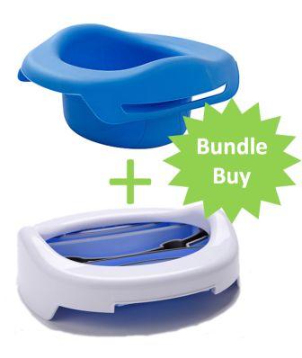 Reusable Liner to Fit Potette Plus Travel Potty Easy To Remove & Clean Blue 
