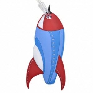 rocket bagtag