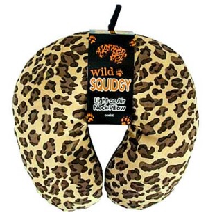 Squidgy Travel Pillow - Wild Ocelot